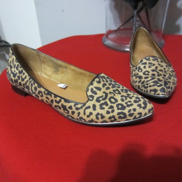 Merona Shoes - Merona Leopard Patern Slip On Shoes Size 8